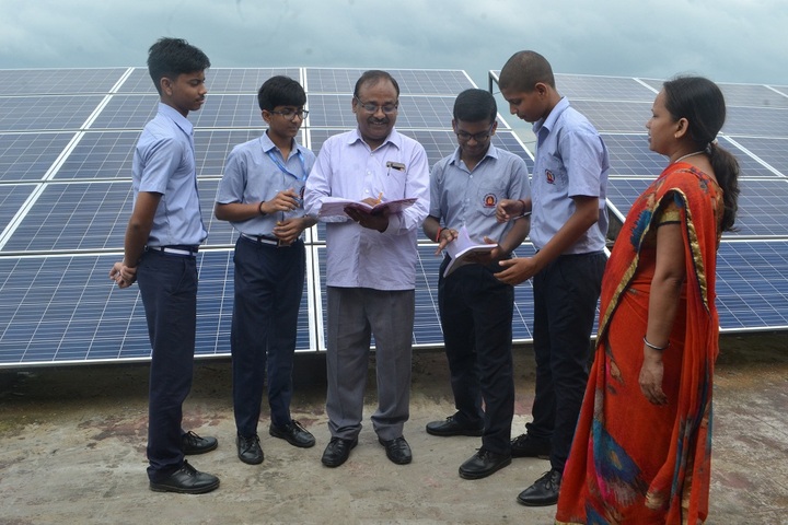Sant Atulanand Residential Academy- Solar Pannel