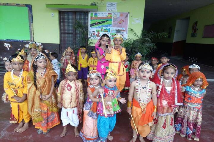 Sardar Patel Gurukul Academy-Janmastami Celebrations