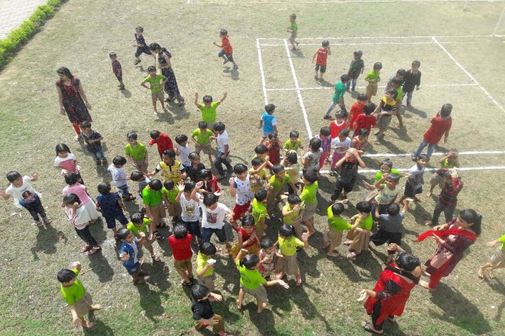 Sd Global School-Rain Dance Activity