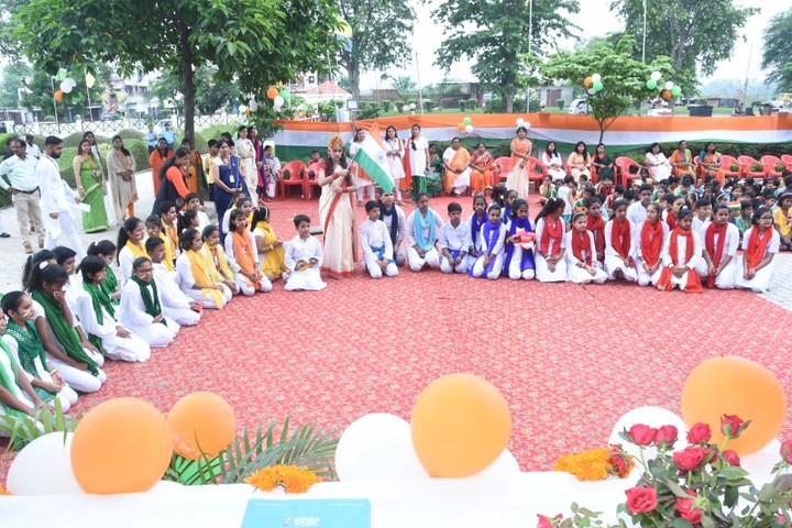 Seth M R Jaipuria School-Republic Day