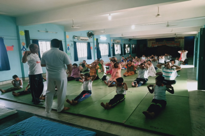 S R D A V Public School-Yoga