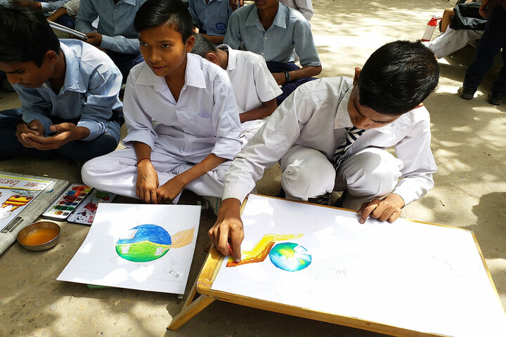 Government High School-Drawing Competition