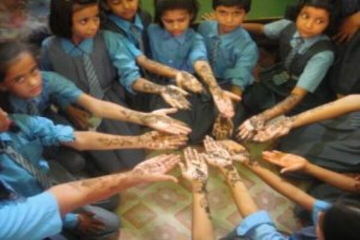 Shivam Public School-Mehendi Competition