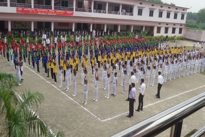 Shree Aditya Narayan Singh Public School-Assembly