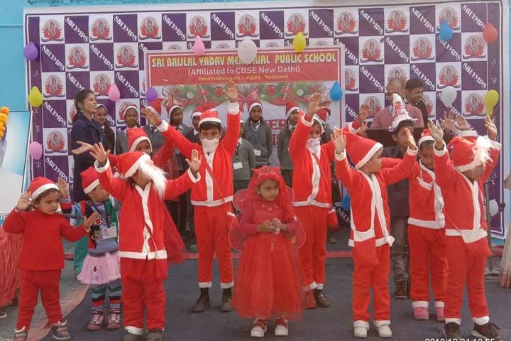 Shri Brijlal Yadav Memorial Public School-Christmas Celebration