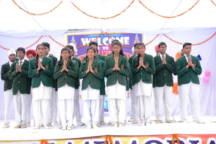 Shri Rajendra Giri Memorial Academy-Prayer Song