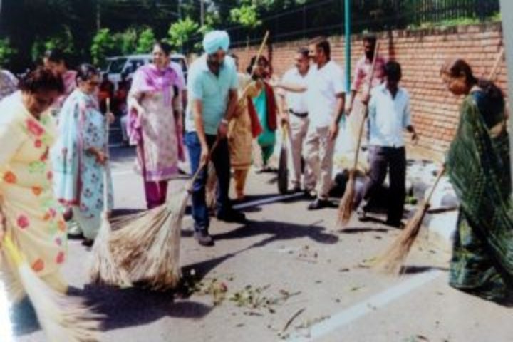 Government Model High School-Swachh Bharath