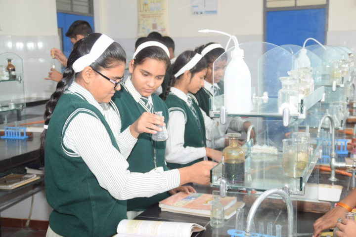 St Aerjay Public School-Chemistry Lab