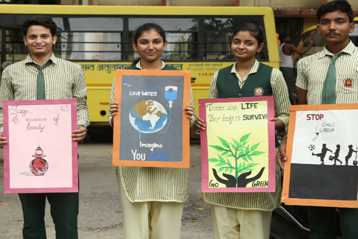 St Atulanand Convent School-Earth Day