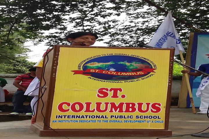 St Columbus International Public School-Speech