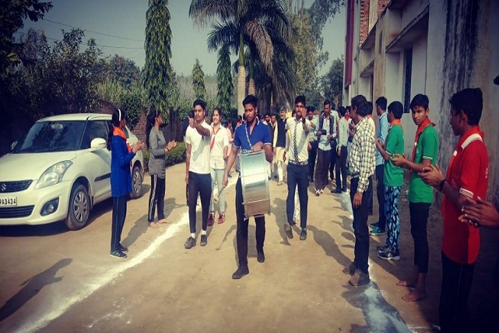 St Drona Public School-welcoming guest