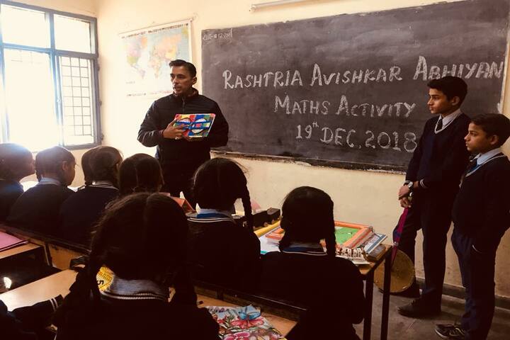 Government Model High School-Maths Activity