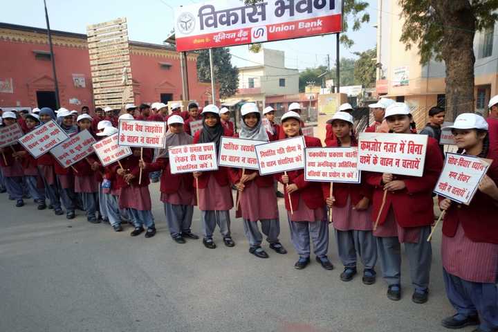 St Joseph School-Rally On Road Safety