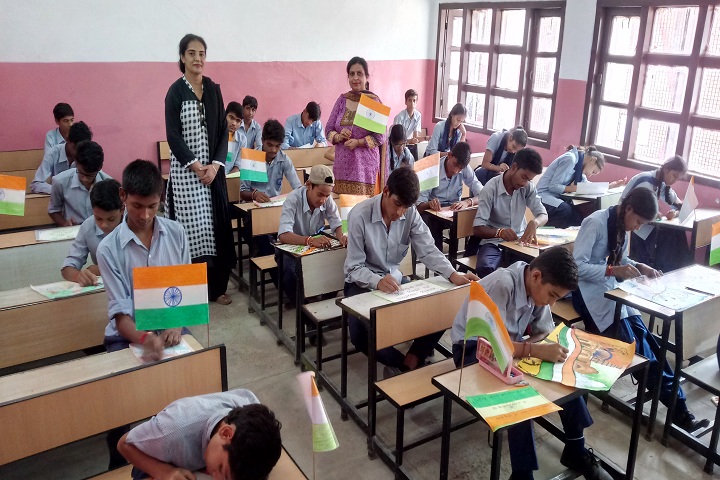 Government Model High School-Painting Competition