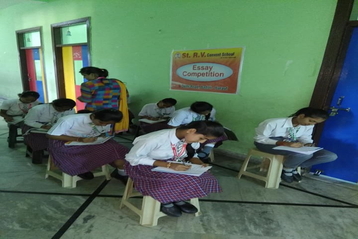 St R V Convent School-Essay Competition