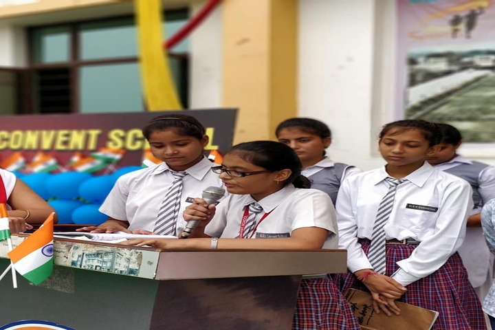 St R V Convent School-Speech
