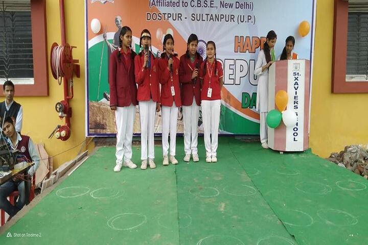 St Xaviers School-Republic Day
