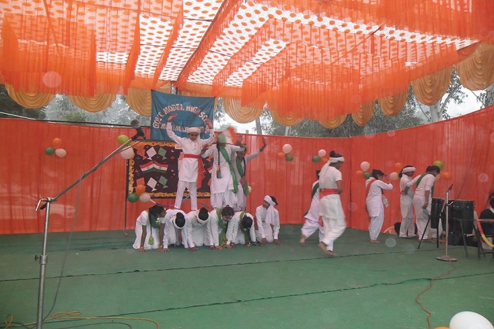Government Model Senior Secondary School-Independence day celebrations