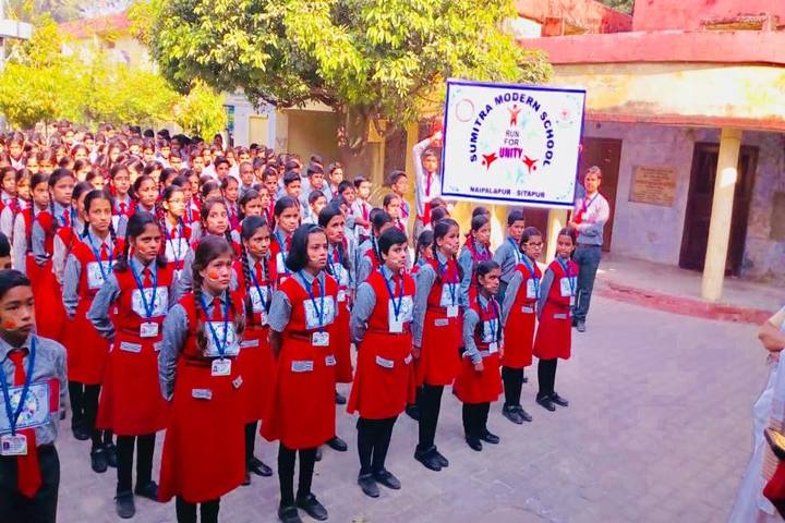 Sumitra Modern School-Assembly