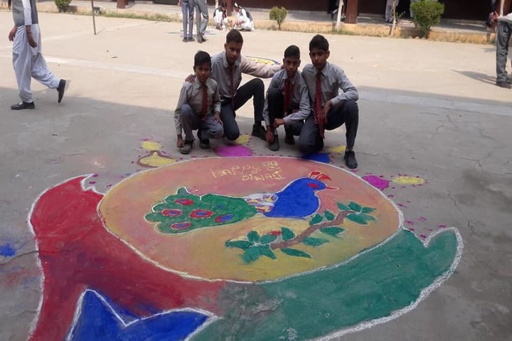 Sun Lord Public School-Rangoli Competition