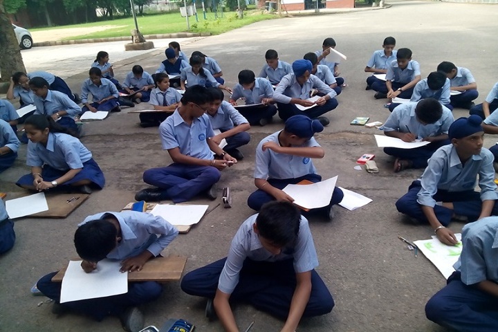 Government Model Senior Secondary School-Painting Competition