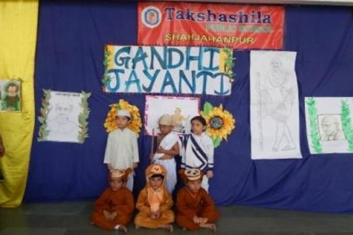 Takshashila Public School-Gandhi Jayathi