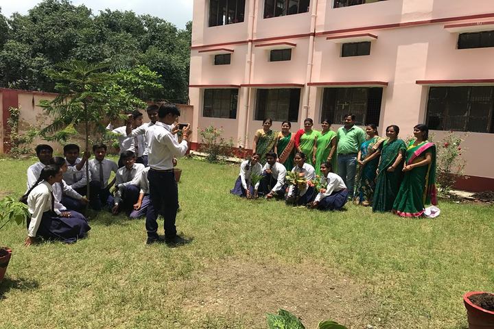 Udai Pratap Public School-Tree plantation