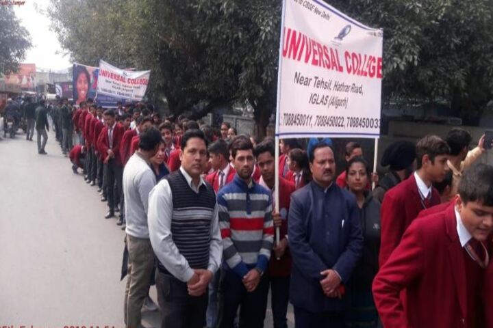 Universal College-Rally