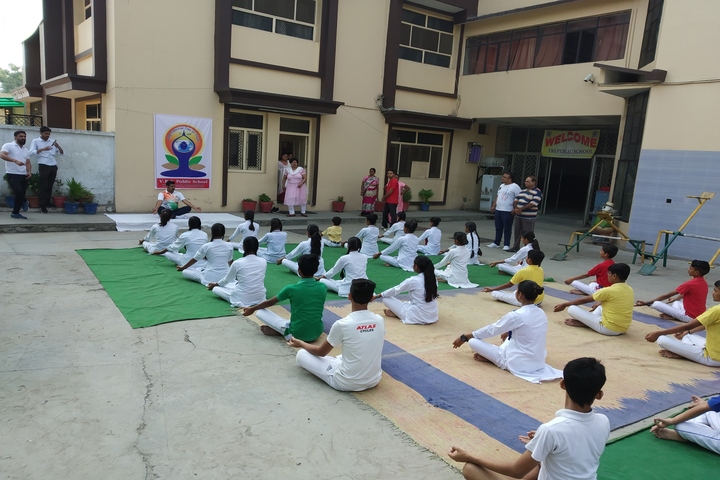 V K S Public School-Yoga