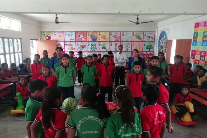Vidyapeeth Public School-Water Mellon Day Celebrations
