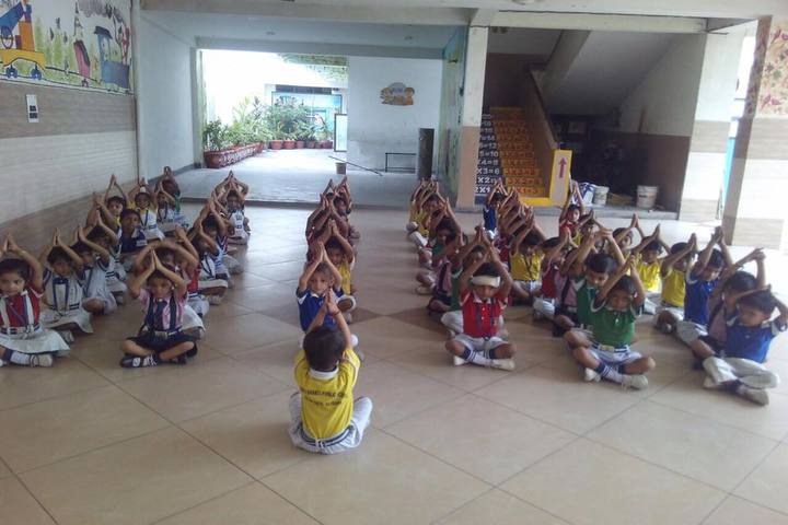 Vishwa Bharti Public School-Yoga Day