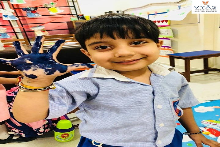 Vyas World School-Hand Prints
