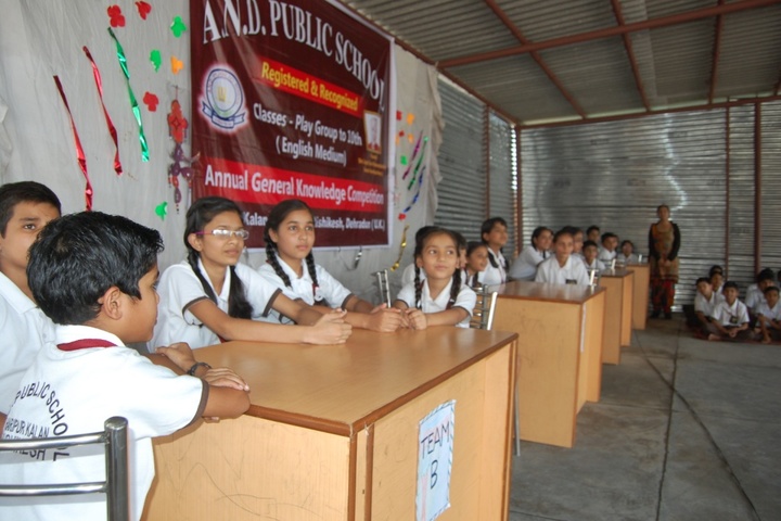 A N D Public School-Quiz Competition