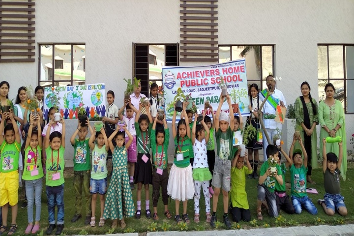 Achivers Home Public School-Earth Day