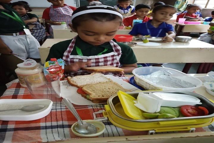 DAV Public School-Salad Making Competition