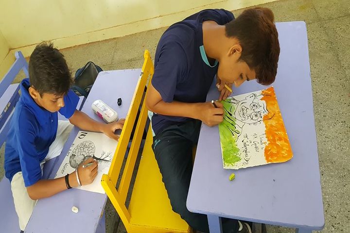 Dehradun Hills Academy-Drawing Activity
