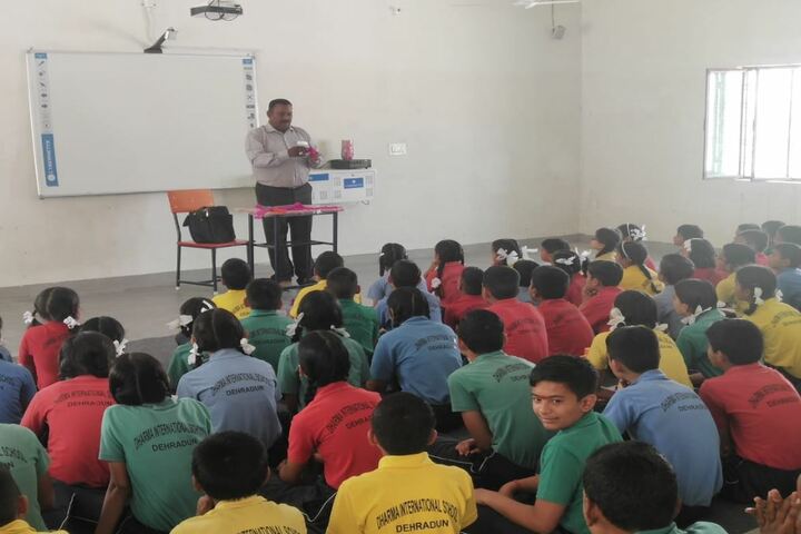Dharma International School-Art and Craft Class