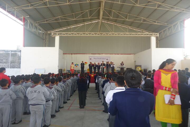 Doon World School-Assembly