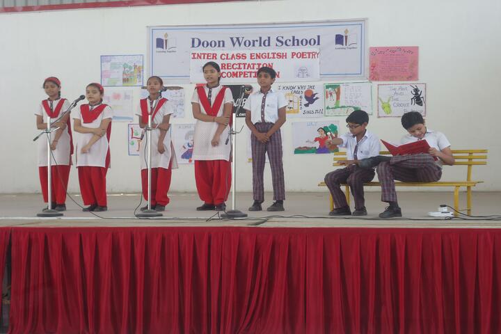 Doon World School-Recitation Competition