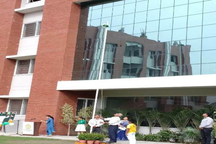 Delhi Public School-Flag Hosting