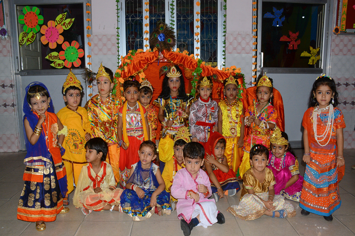 Guru Nanak Model School-Janmashtami Celebrations