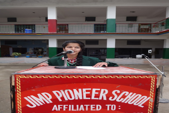 Jimp Pioneer School-Speeches