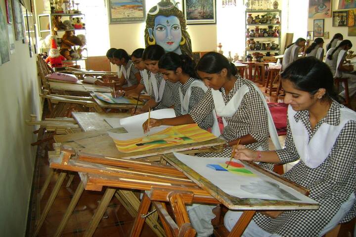 Nirmal Ashram Deepmala Pagarani School-Painting Competition