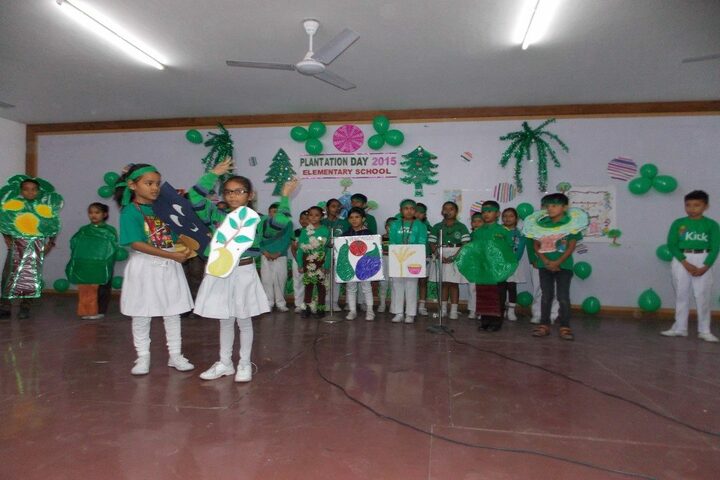 Nirmal Ashram Deepmala Pagarani School-Plantation Day Celebrations