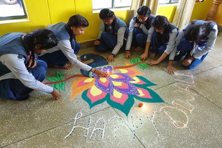 R C D Public School-Diwali
