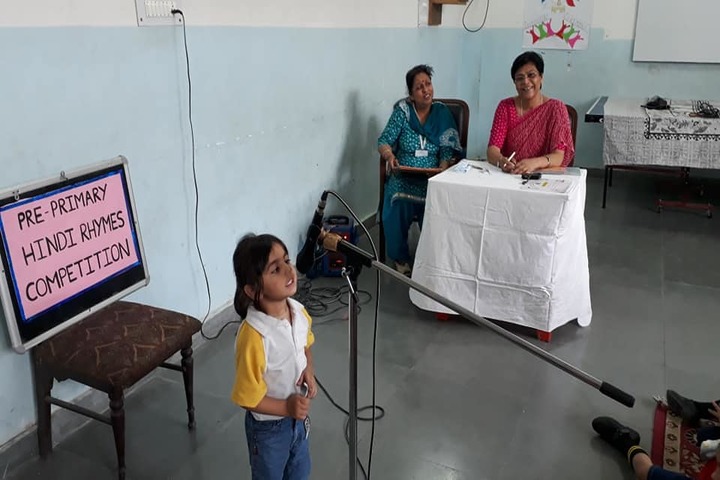 Rishikesh International School-Hindi Rhymes Competition