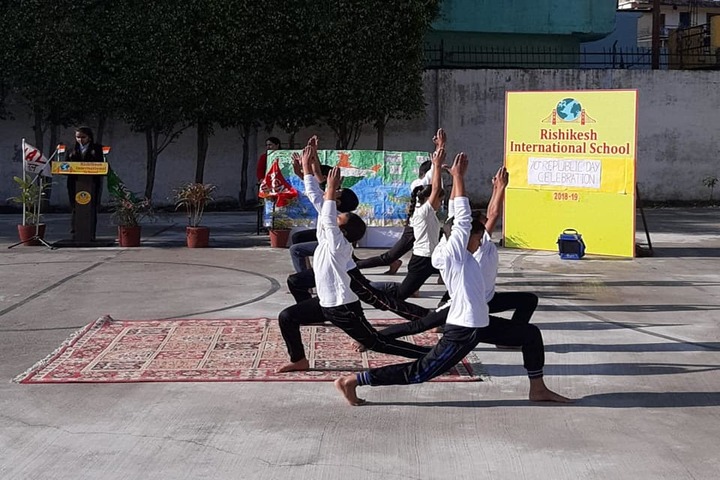 Rishikesh International School-Yoga
