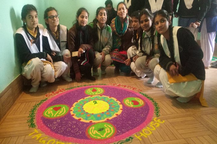 Sangam Children Academy-Rangoli