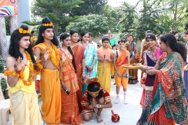 Shanti Memorial Public School-Dussera Celebrations