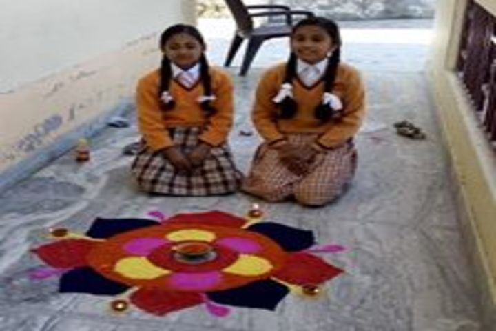Shemford Futuristic School-Rangoli